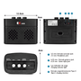 Amplificador Ek de Guitarra Eka05 Portátil 5W