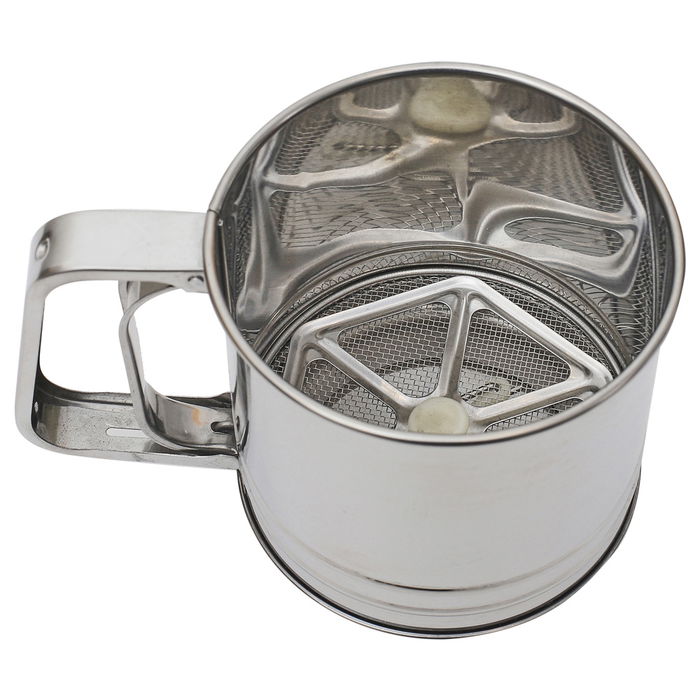 Lily Cook Tamizador Harina Azúcar Repostería Acero Inoxidable Plástico PP 15x10 cm