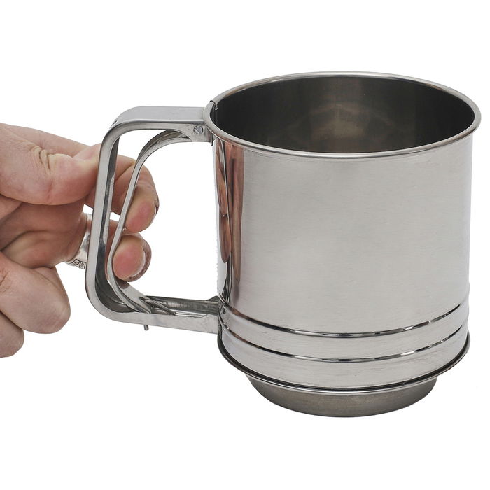 Lily Cook Tamizador Harina Azúcar Repostería Acero Inoxidable Plástico PP 15x10 cm