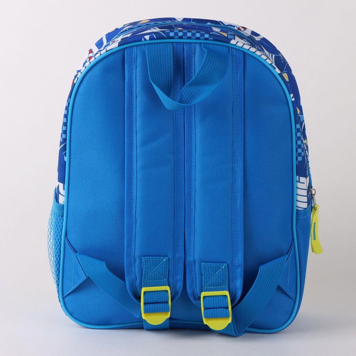 Cerdá Mochila Infantil 3D Sonic the Hedgehog Azul