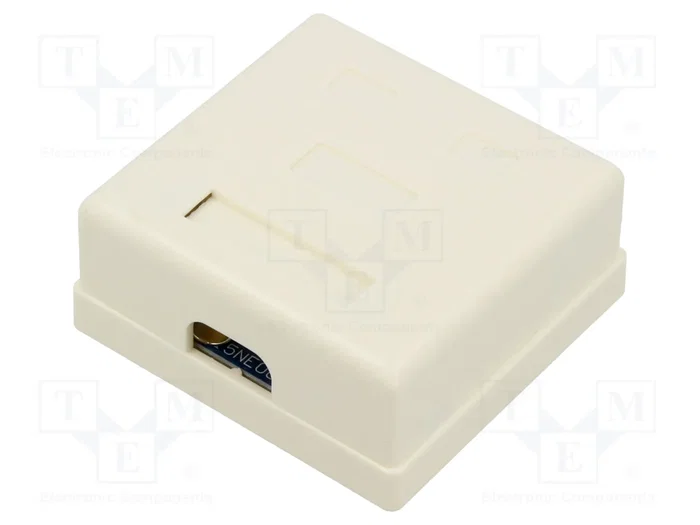 GOOBAY Módulo RJ45 Cat 6 Blanco