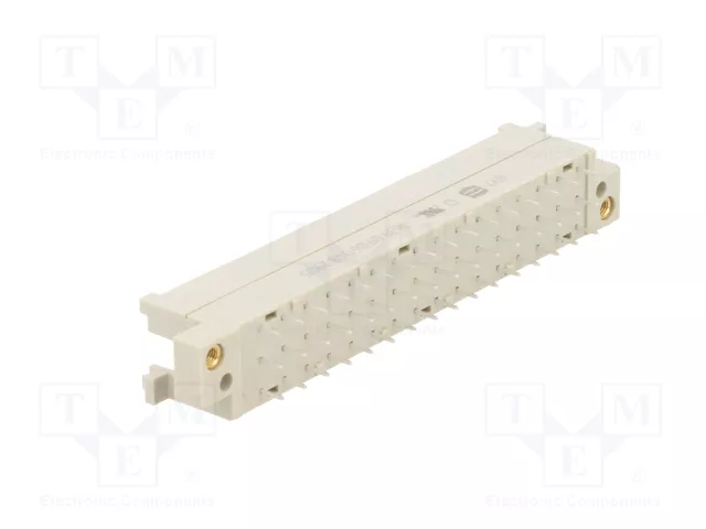 HARTING Conector de datos DIN 41612 de 48 pines THT recto