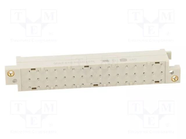 HARTING Conector de datos DIN 41612 de 48 pines THT recto