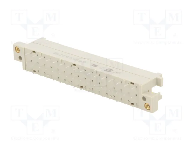 HARTING Conector de datos DIN 41612 de 48 pines THT recto