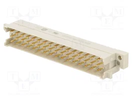 HARTING Conector de datos DIN 41612 de 48 pines THT recto