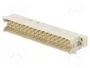 HARTING Conector de datos DIN 41612 de 48 pines THT recto