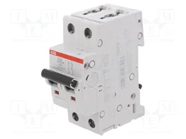 ABB S200 S202-K32 Interruptor magnetotérmico 2 polos 32A 6kA