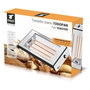 Thulos TH-TP102 Tostador Plano Acero Inoxidable 600W