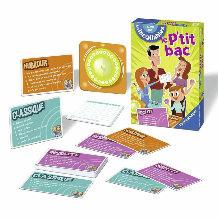 Ravensburger LES INCOLLABLES Juego de mesa Le Petit Bac