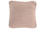 DKD Home Decor Cojín de Acrílico 45x45 cm Rosa Palo