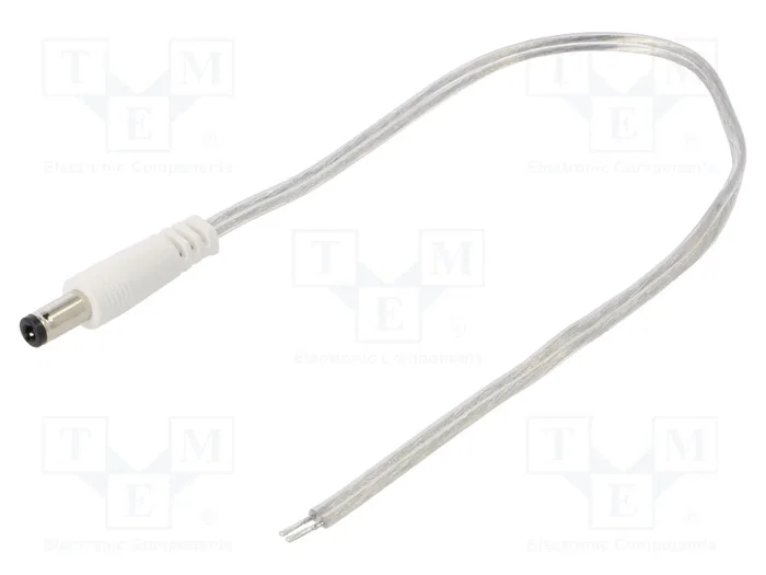 BQ CABLE Cable de alimentación plano DC 5,5/2,5 de 0,25m BQ CABLE Cable de alimentación plano DC 5,5/2,5 de 0,25m