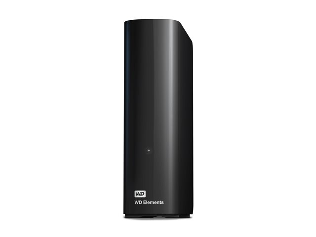 Western Digital WD Elements Desktop Disco Duro Externo HDD 26 TB, WDBWLG0260HBK, USB 3.2 Gen 1, para Escritorio, Plug & Play, Negro