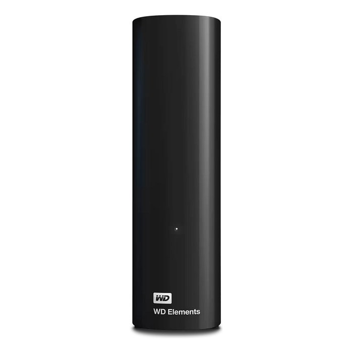 Western Digital WD Elements Desktop 3.5'' 26TB Negro WDBWLG0260HBK-EESN - Disco Duro Externo HDD USB 3.0 Micro-B
