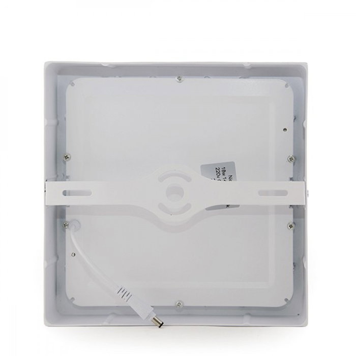 Plafón LED Cuadrado 18W 1800Lm 6000K Blanco Frío