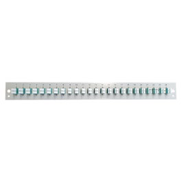 EFB Elektronik SB-FP-S-24SC-S-OM3 Panel de parcheo con 24 LC Duplex OM3, Negro