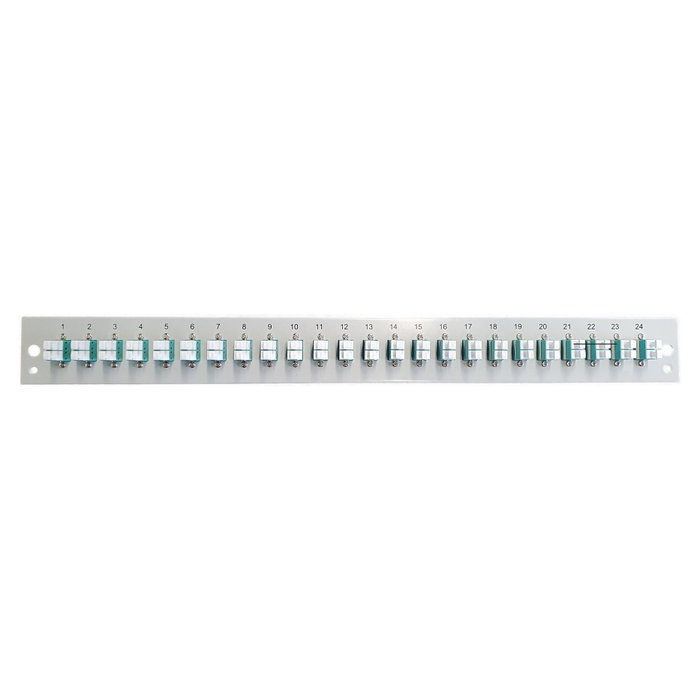 EFB Elektronik SB-FP-S-24SC-S-OM3 Panel de parcheo con 24 LC Duplex OM3, Negro EFB Elektronik SB-FP-S-24SC-S-OM3 Panel de parcheo con 24 LC Duplex OM3, Negro