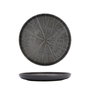 Summa Plato Nórdico Gris Forest de Gres, Diámetro 22 cm (Set de 6)