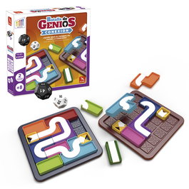 Lúdilo Juego Batalla De Genios Conexión 89069, Rompecabezas y Dados, 576 Desafíos, Edad +8 Años