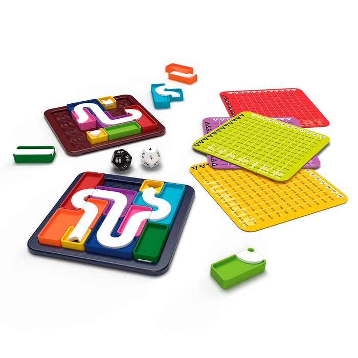 Lúdilo Juego Batalla De Genios Conexión 89069, Rompecabezas y Dados, 576 Desafíos, Edad +8 Años