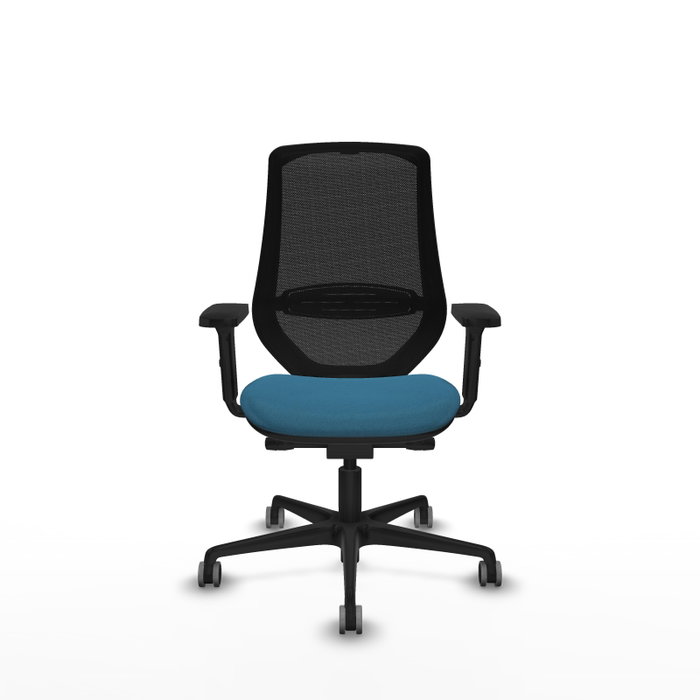 PIQUERAS Y CRESPO Silla de oficina Mardos con mecanismo Sincro/Traslack, Verde petróleo y Negro PIQUERAS Y CRESPO Silla de oficina Mardos con mecanismo Sincro/Traslack, Verde petróleo y Negro