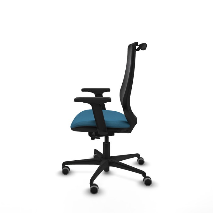 PIQUERAS Y CRESPO Silla de oficina Mardos con mecanismo Sincro/Traslack, Verde petróleo y Negro PIQUERAS Y CRESPO Silla de oficina Mardos con mecanismo Sincro/Traslack, Verde petróleo y Negro