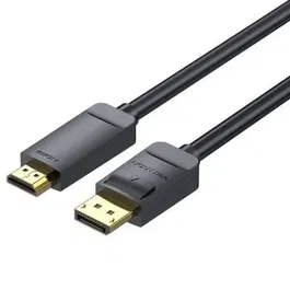 Vention HAGBG Cable Conversor DisplayPort Macho a HDMI Macho 4K 1.5m Negro