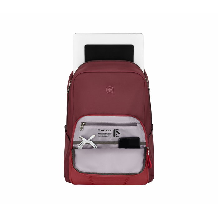 Wenger Motion Mochila Digital Roja para Portátil 15.6" Ciudad Nylon 20L