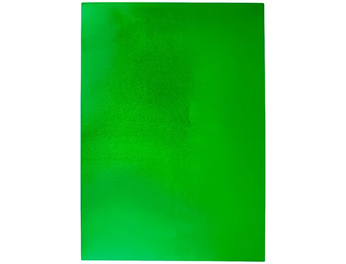 Liderpapel Goma eva metalizada verde 50x70 cm 2 mm