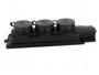 PAWBOL Tomacorriente de alimentación AC 2P+PE 16A 250VAC Negro