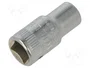 STAHLWILLE Llave de vaso 5,5mm 1/4 de pulgada 40D