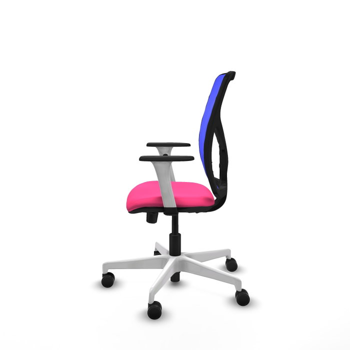 PIQUERAS Y CRESPO Silla de oficina Motilla con mecanismo Sincro/Traslack, Rosa y Azul PIQUERAS Y CRESPO Silla de oficina Motilla con mecanismo Sincro/Traslack, Rosa y Azul