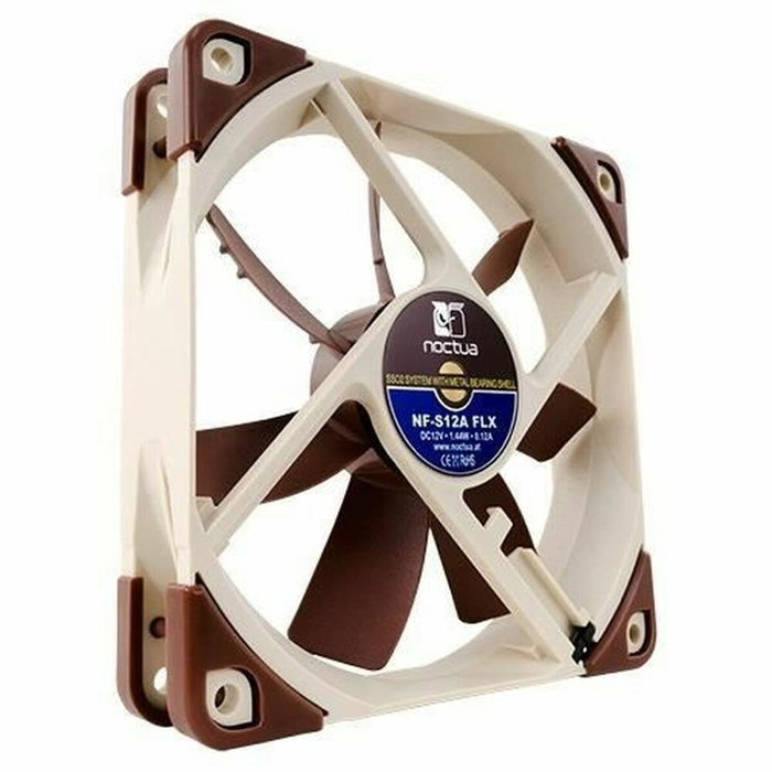 Noctua NF-S12A-FLX Ventilador de Caja 120mm con 3 Configuraciones de Velocidad