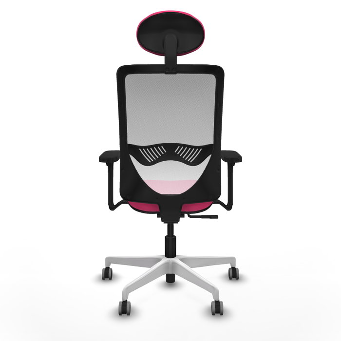 PIQUERAS Y CRESPO Silla de oficina Zulema Rosa con mecanismo Sincro PIQUERAS Y CRESPO Silla de oficina Zulema Rosa con mecanismo Sincro