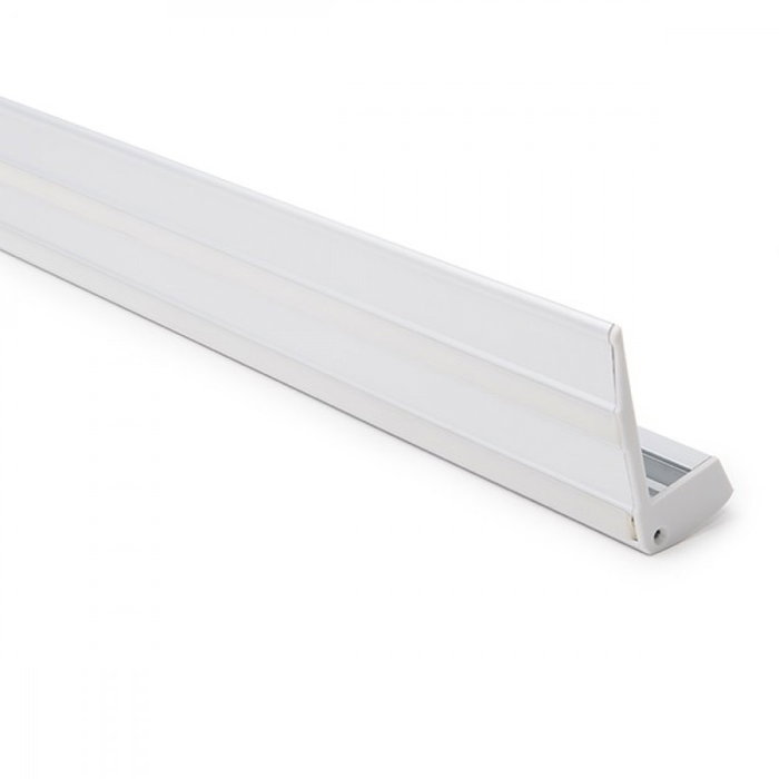 Greenice Perfil Iluminación Escaleras con Gomas Antideslizantes y Difusor Opal x 1M