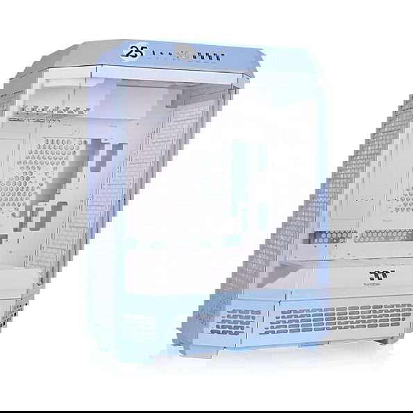 Thermaltake The Tower 600 Midi Tower Hydrangea Blue Caja PC Gaming con Panel de Vidrio Templado y Soporte ATX/micro ATX/Mini-ITX para Juego