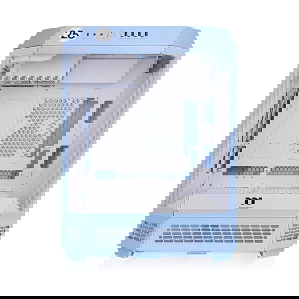 Thermaltake The Tower 600 Midi Tower Hydrangea Blue Caja PC Gaming con Panel de Vidrio Templado y Soporte ATX/micro ATX/Mini-ITX para Juego