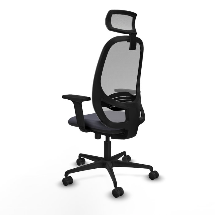 PIQUERAS Y CRESPO Silla de oficina Cilanco Gris con mecanismo Sincro/Traslack