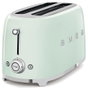 Smeg TSF02PGEU Tostadora de 4 Rebanadas Verde Pastel