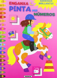 SUSAETA EDICIONES Enganxa i pinta per numeros