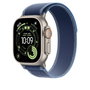 Apple MFT64ZM/A Correa Deportiva para Apple Watch, Azul Titanio, S/M