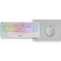 Mars Gaming Pack Gaming MCP124 Teclado Mecánico + Ratón Óptico + Alfombrilla Blanco
