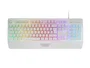Mars Gaming Pack Gaming MCP124 Blanco con Teclado H-Mech, Ratón y Alfombrilla