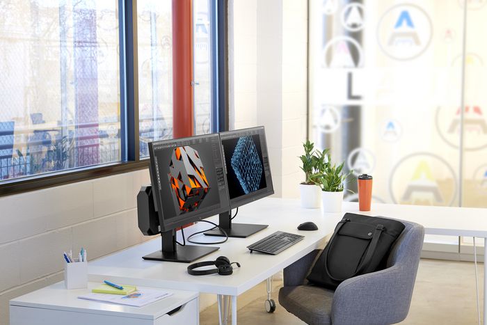 HP B300 Soporte de Montaje para PC Compatible con Estaciones de Trabajo, Mini Escritorios, Thin Clients y Chromebox HP