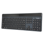 Targus EcoSmart Teclado Universal Bluetooth QWERTY Español Negro con Retroiluminación LED Recargable