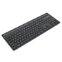 Targus EcoSmart Teclado Universal Bluetooth QWERTY Español Negro con Retroiluminación LED Recargable