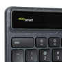 Targus EcoSmart Teclado Universal Bluetooth QWERTY Español Negro con Retroiluminación LED Recargable