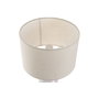 DKD Home Decor Lámpara de Sobremesa de Cerámica Blanca Metalizada 30x30x61 cm