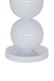 DKD Home Decor India lamps 2c25 Lámpara Sobremesa Blanco 30 x 61 x 30 cm