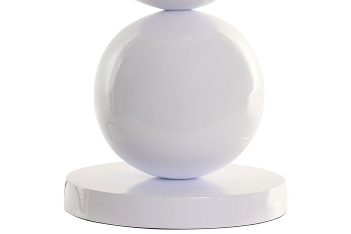 DKD Home Decor India lamps 2c25 Lámpara Sobremesa Blanco 30 x 61 x 30 cm