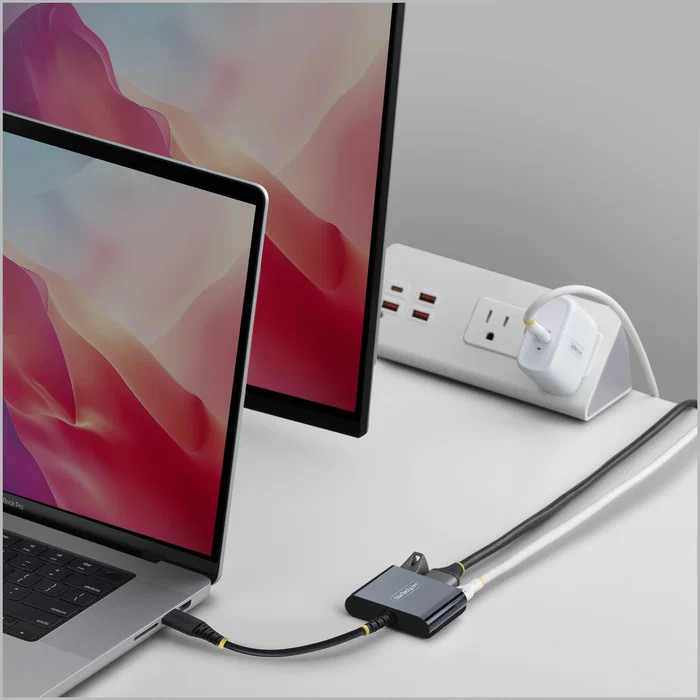 StarTech Dock Hub Multipuertos USB-C a HDMI 140W 4K60Hz Negro StarTech Dock Hub Multipuertos USB-C a HDMI 140W 4K60Hz Negro